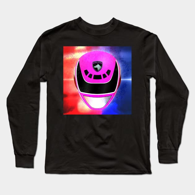 SPD 5 PINK RANGER - SYDNEY "SYD" DREW POWER RANGERS SPD Long Sleeve T-Shirt by TSOL Games